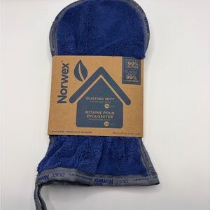 Norwex Deep Blue Dusting Mitt